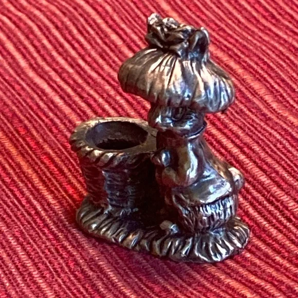 Peter Rabbit Pewter Birthday Candle Holders - Picture 8 of 12